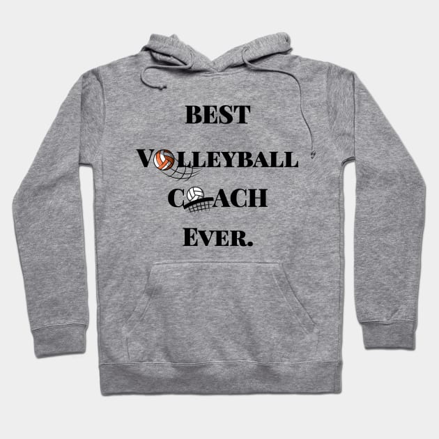 Volleyball Coach Hoodie by maro_00